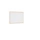Bi-Office Basic Whiteboard, Magnetic Surface, Pine Wood Frame, 60 x 40 cm (pack of 10)