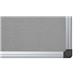 Bi-Office Maya Fire Retardant Notice Board,  Grey Textile, Aluminium Frame, 150 x 120 cm