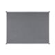 Bi-Office Maya Notice Board, Grey Felt, Aluminium Frame, 120 x 90 cm