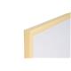 Bi-Office Pastel Whiteboard, dry wipe non magnetic surface, Pastel Yellow lined MDF  frame, 60 x 40 cm 