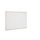Bi-Office Basic Whiteboard, dry wipe non magnetic surface, Pine Wood Frame, 90 x 60 cm (Pack of 10)