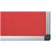 Bi-Office Maya Notice Board, Red Felt, Aluminium Frame, 60 x 45 cm
