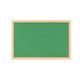 Bi-Office Earth Green Felt Notice Board,  Prime Oak MDF frame, 180 x 120 cm