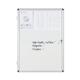 Bi-Office Enclore Magnetic Lockable Board, Lacquered Steel Surface, Acrylic Door, Aluminium Frame, 72 x 98,1 cm (9xA4)