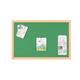 Bi-Office Earth Green Felt Notice Board,  Prime Oak MDF frame, 180 x 120 cm