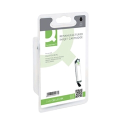 Q-Connect Canon CLI-551BK XL Remanufactured Black Inkjet Cartridge High Yield 6443B001