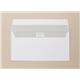 Communique Wallet Envelope Superseal DL 110x220mm 100Gm2 White Pack of 500 01045 FSC4