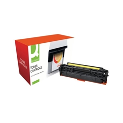 Q-Connect Compatible Solution HP 312A Yellow Toner Cartridge CF382A