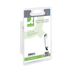 Q-Connect Canon CLI-551C XL Remanufactured Cyan Inkjet Cartridge High Yield 6444B001