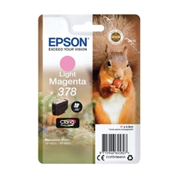 Epson 378 Ink Cartridge Claria Photo HD Squirrel Light Magenta C13T37864010