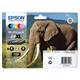 Epson 24XL Elephant Black Cyan Magenta Yellow High Yield Ink Cartridge Multipack 10ml + 5 x 8.7ml - C13T24384011