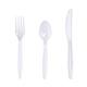 Plastic Knife White (Pack of 100) 0512006