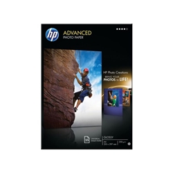 Hewlett Packard HP Advanced Glossy Photo Paper 250gsm A4 White Ref Q5456A [25 Sheets]