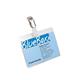 Durable Visitor Badge with Rotating Clip 60x90mm Clear (Pack of 25) 8106