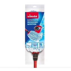 Vileda Supermocio Microfibre & Cotton Mop Pole