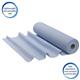 Janit-X Couch Rolls Blue 2ply 20inch 40m