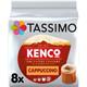 Tassimo Kenco Cappuccino Pods 16's (8 Drinks) - PACK (5)