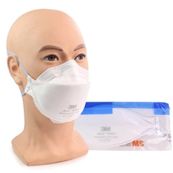 Blue Headband 3M Aura 9320 Disposable SINGLE Respirator FFP2 Unvalved
