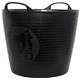 Gorilla Flexi Tub Black Recycled 26 Litre