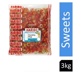 Haribo Friendship Rings 3kg Bag