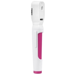 LuxaScope Ophthalmoscope LED 2.5 V "COLOUR-EDITION", white / magenta