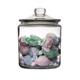 Fixtures Glass Biscotti / Biscuit / Storage Jar 6 Litre