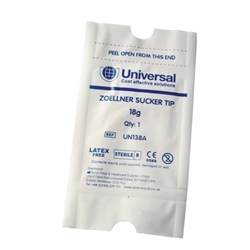 Universal Zoellner Sucker Tips 18G - Qty50