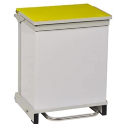 Bristol Maid BR Range 50 Ltr Bin With Yellow Lid