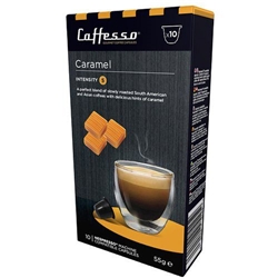 Caffesso Caramel 10's (Nespresso Compatible Pods)