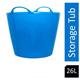 Gorilla Flexi Tub Blue 26 Litre