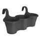 Elho Corsica Easy Hanger Trio ANTHRACITE Planter