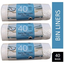 Tidyz Fragranced Jumbo Swing Bin Liners 40's