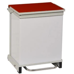 Bristol Maid BR Range 50 Ltr Bin With Red Lid