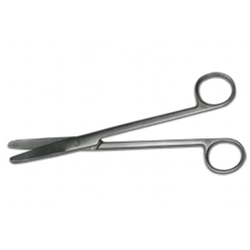 Rocialle Curved Uterine Sims Scissors 20cm - SINGLE