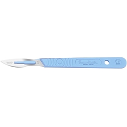 Sterile Disposable Scalpel - Blade No. 23 w/ Handle - Pack of 10