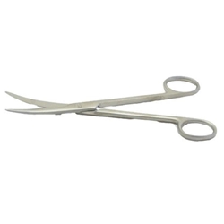 Mayo Scissors Curves 17cm Disposable - SINGLE
