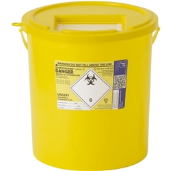 Sharpsguard Yellow 22 Ltr Sharps Bin 