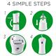 AirWick Crisp Linen & Lilac Freshmatic Machine & Refill - PACK (4)
