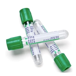 Vacutainer Tube Sodium (NHS: KFK297) 6ml, 13x100mm , Green, PET  - Qty 100