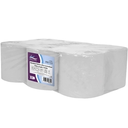 PRISTINE Std Centrefeed 2Ply 150M White (CS 6) PR7151
