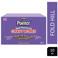 Fold Hill Pointer Gravy Bones Beef Flavoured 10kg