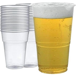 Plastic Pint Glasses 50's