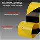 Rapide Yellow & Black Barrier Tape 50mm x 50m