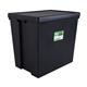 Wham Bam Black Recycled Storage Box 154 Litre