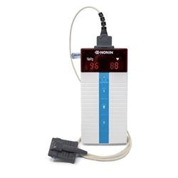 Nonin 8500 Handheld Pulse Oximeter. Incls Adult Soft SpO2 Sensor & Carry Case