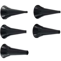 100 disposable ear specula 5mm black for ri-scope L1/L2, pen-scope & ri-mini