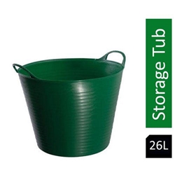 Gorilla Flexi Tub Green 26 Litre