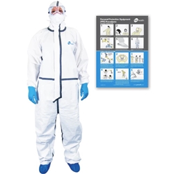 Infection containment PPE pack higher grade
