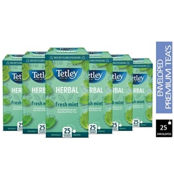 Tetley Fresh Mint Envelopes 25's