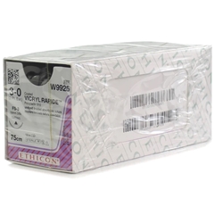Coated VICRYL rapide Suture: 16mm 75cm undyed 3-0 2 (x12)
